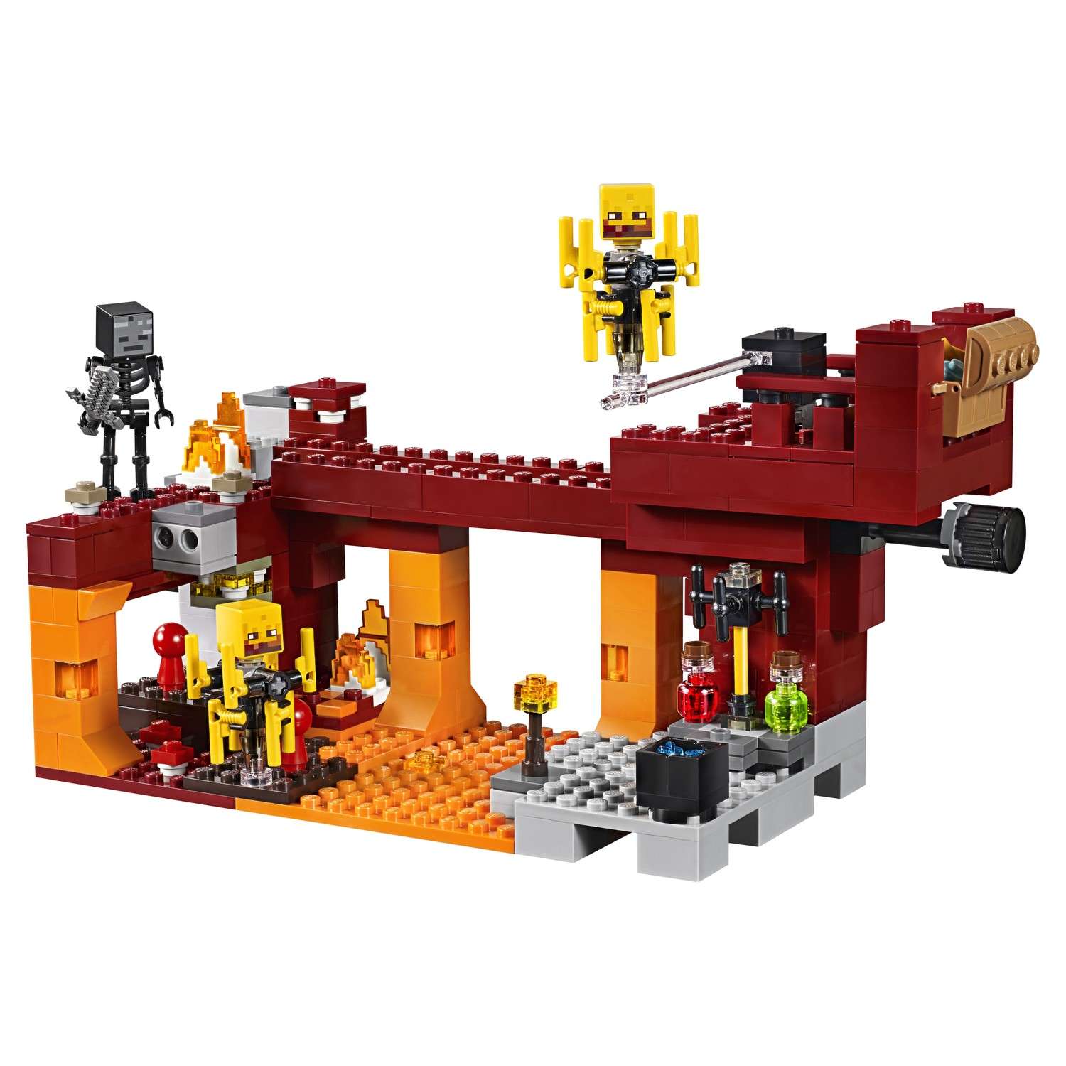 Конструктор LEGO Minecraft Мост ифрита 21154 - фото 13