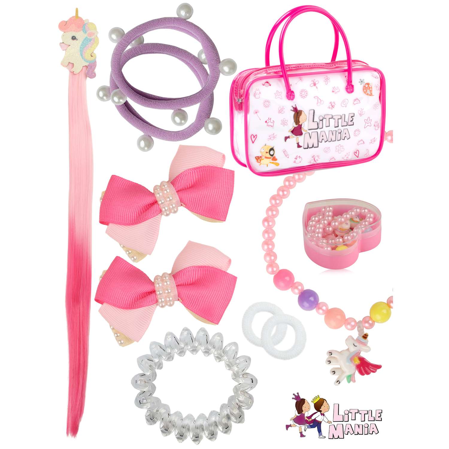 Набор аксессуаров для девочки Little Mania Принцесса Глория 9 предметов - фото 1