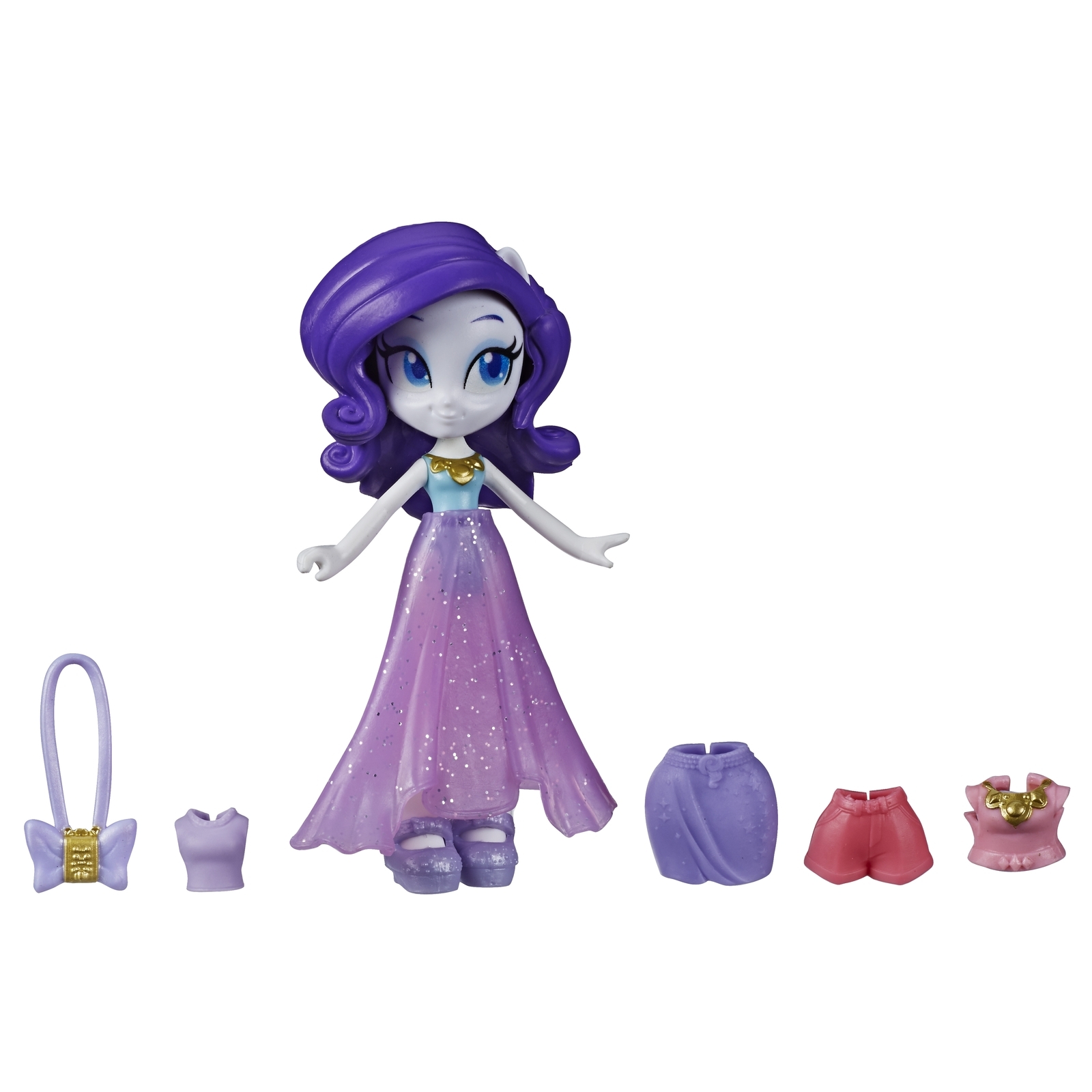 Набор игровой MLP Equestria Girls My Little Pony Рарити с нарядом E92495L0  купить по цене 299 ₽ в интернет-магазине Детский мир