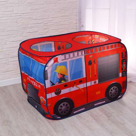 Палатка Sima-Land Детская игровая Пожарная машина