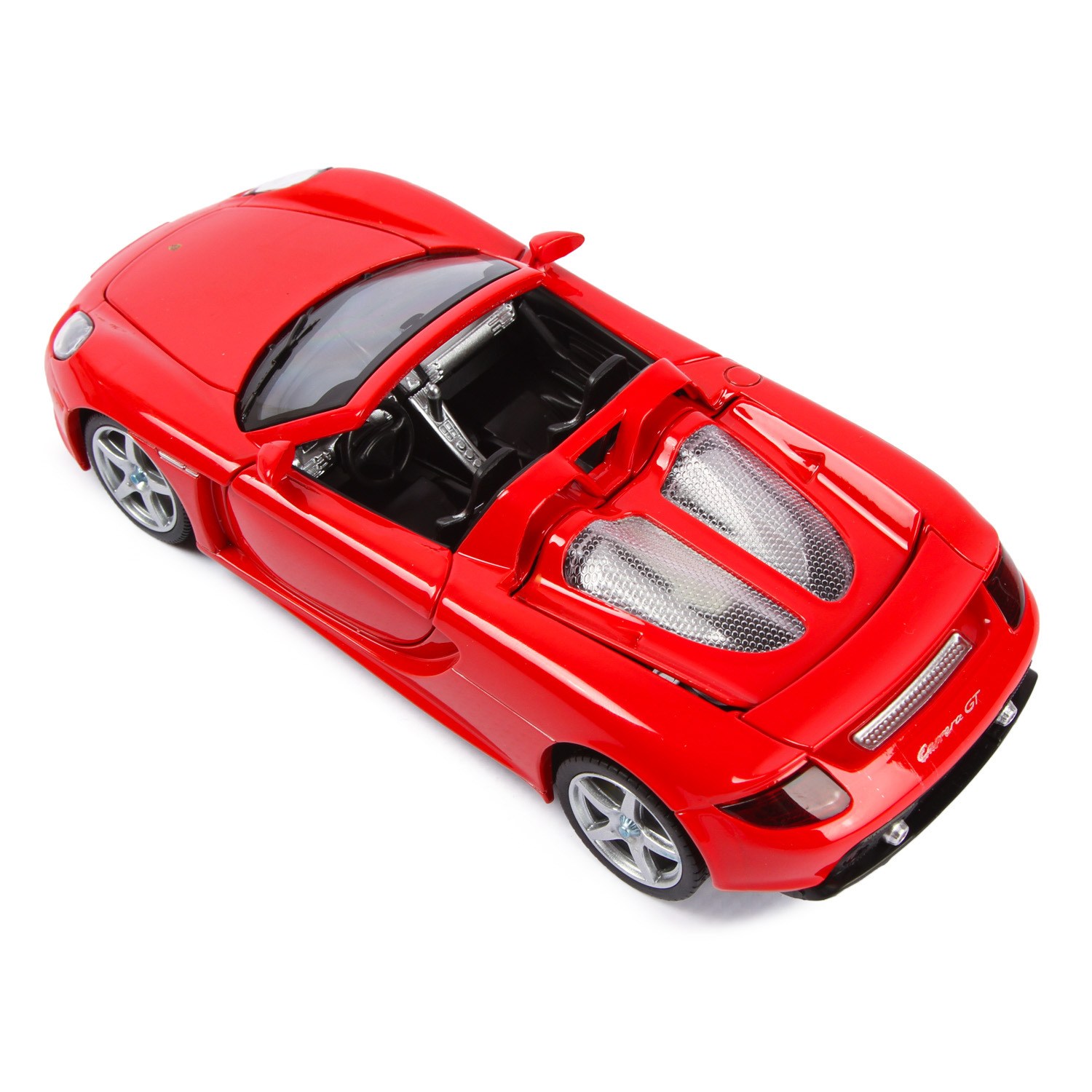 Машинка Mobicaro 1:24 Porsche Carrera GT Красная 68242A 68242A - фото 4