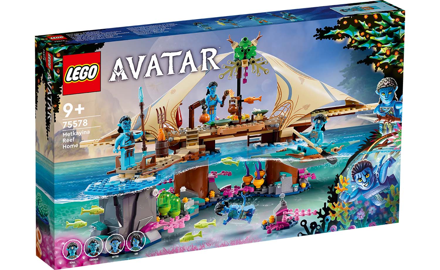 Конструктор LEGO Avatar «Дом Меткайина на Рифе» 528 деталей 75578 - фото 11