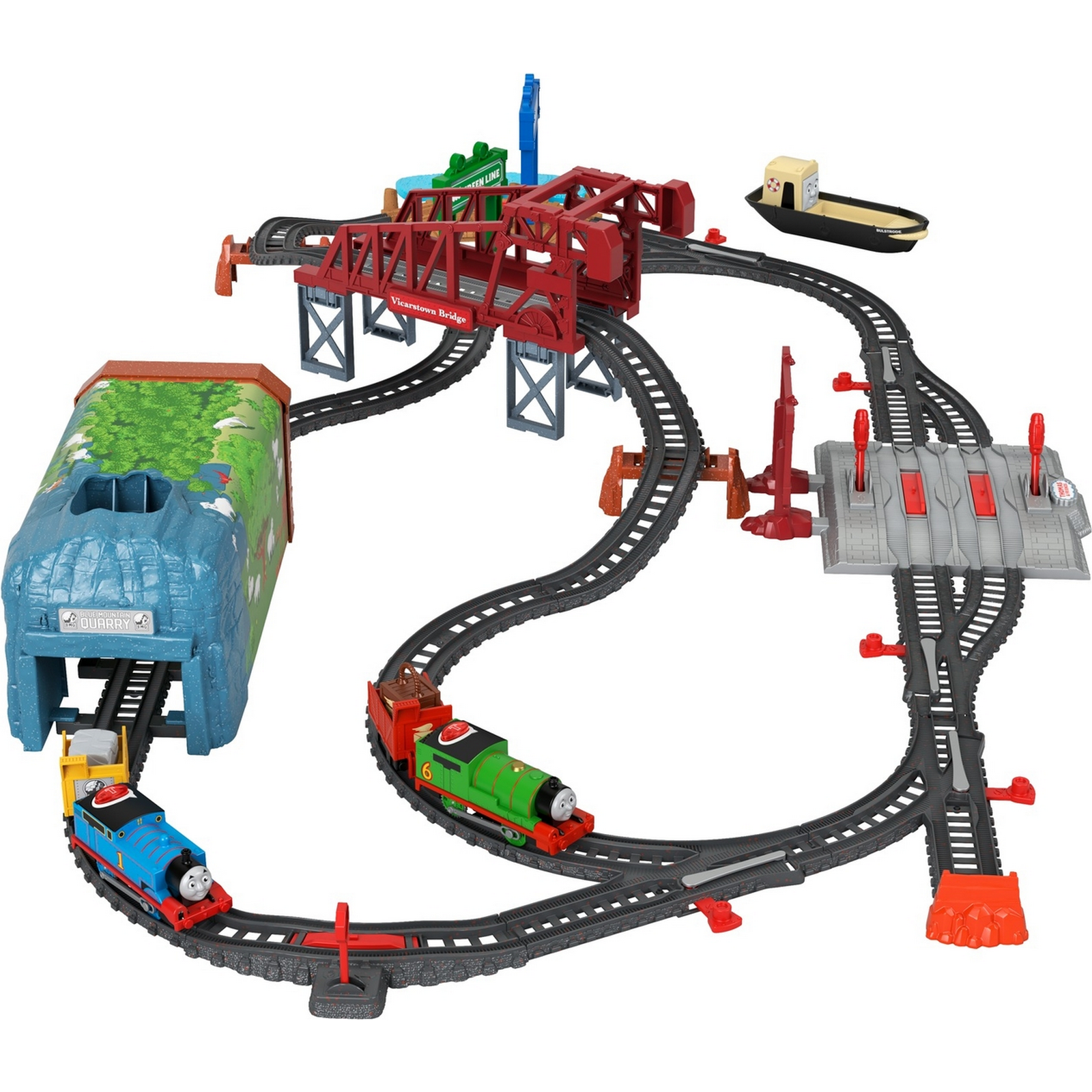 Набор игровой Thomas & Friends Трек-мастер День на острове Содор GVL59 GVL59 - фото 10