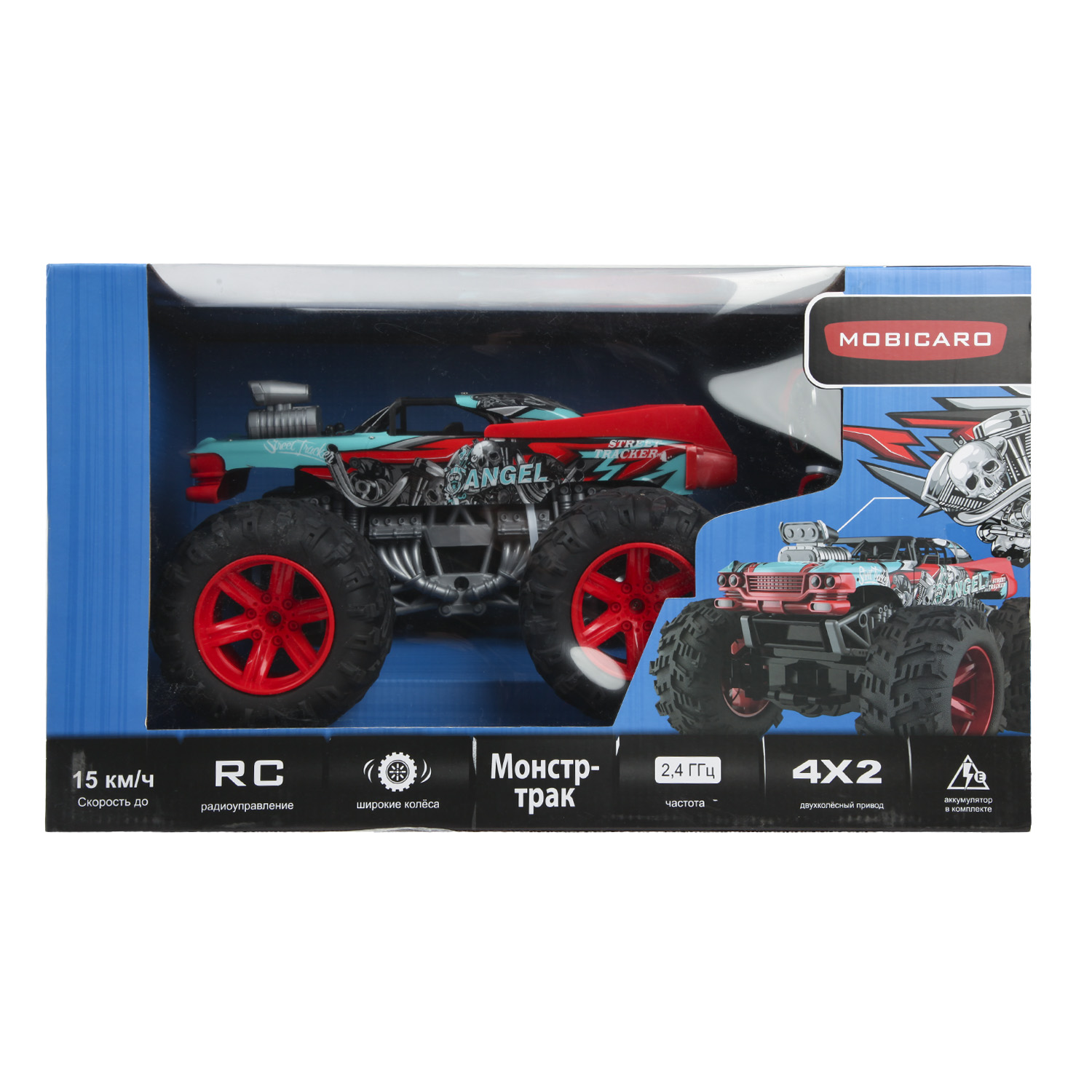 Машинка Mobicaro РУ Monster Truck 333-DL21141 купить по цене 4999 ₽ в  интернет-магазине Детский мир