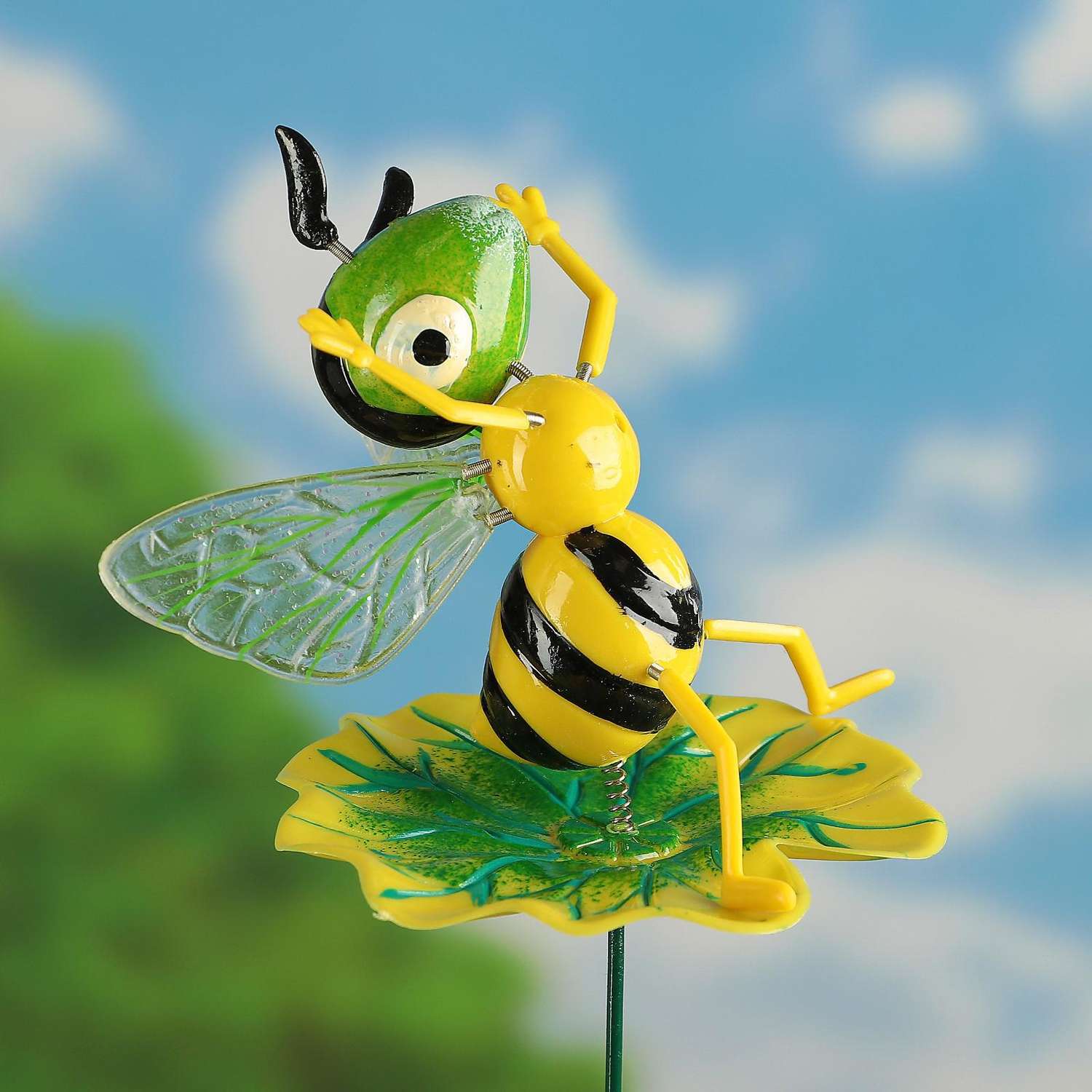 Штекер Sima-Land «Пчелка на листочке» длина 60см - фото 2