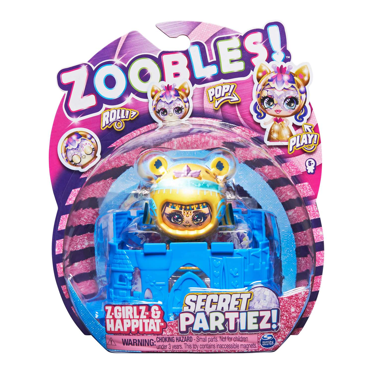 Набор ZOOBLES Малышка ЗУ Секретная вечеринка Lion 6061945/20137626 - фото 2