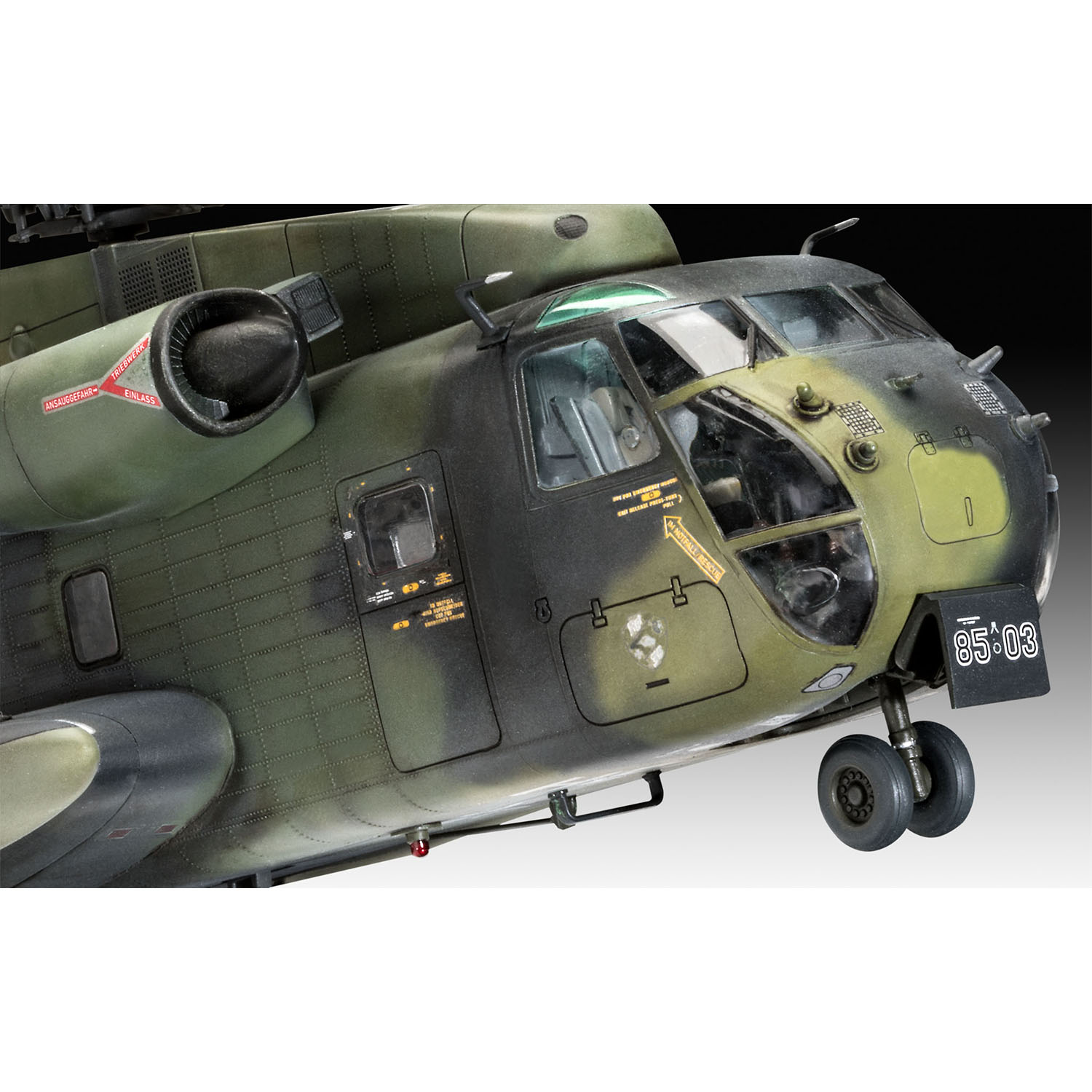 Модель для сборки Revell Тяжёлый транспортный вертолёт CH-53 GSG 03856 - фото 5