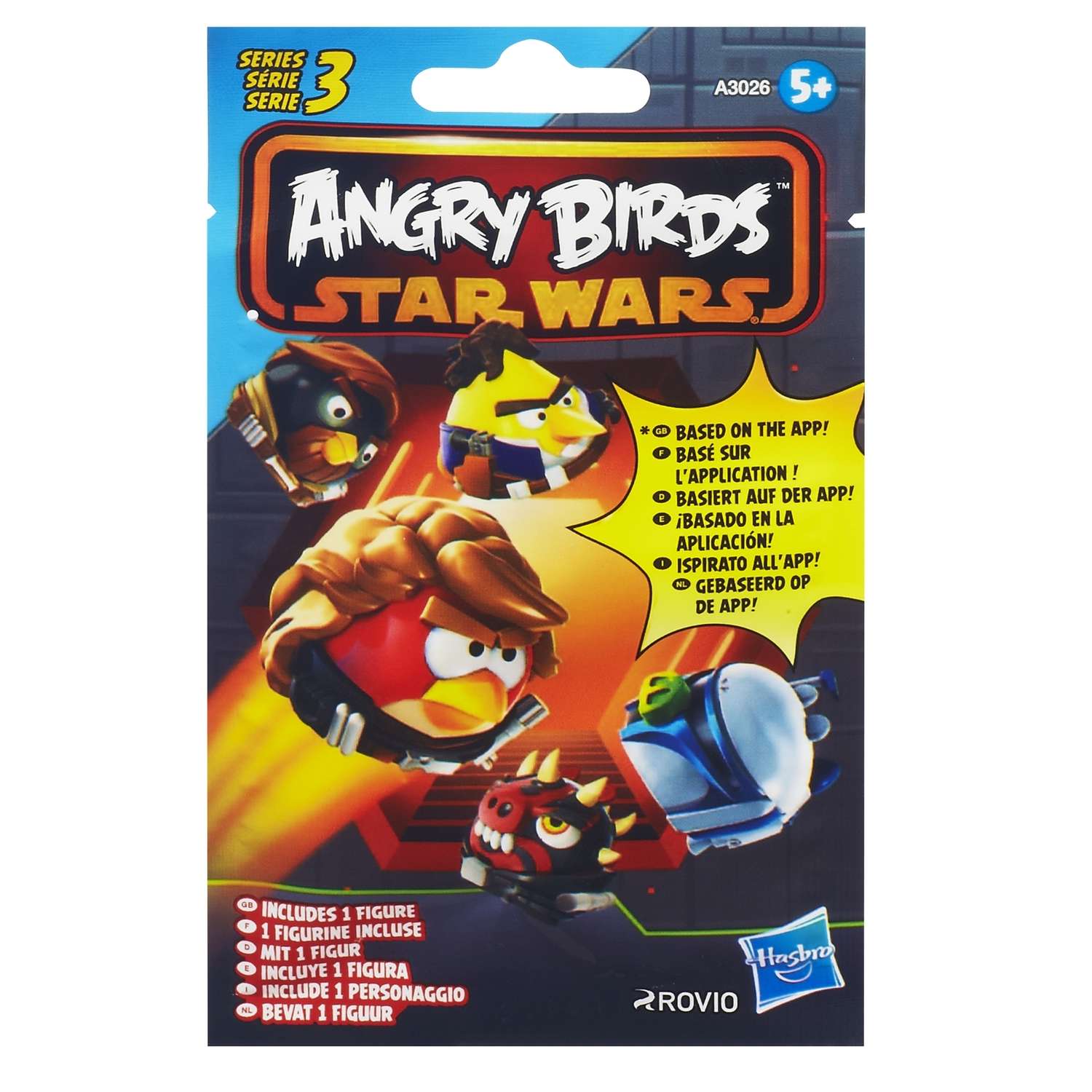 Фигурка Hasbro Games Angry Birds Star Wars в непрозрачной упаковке (Сюрприз) - фото 2