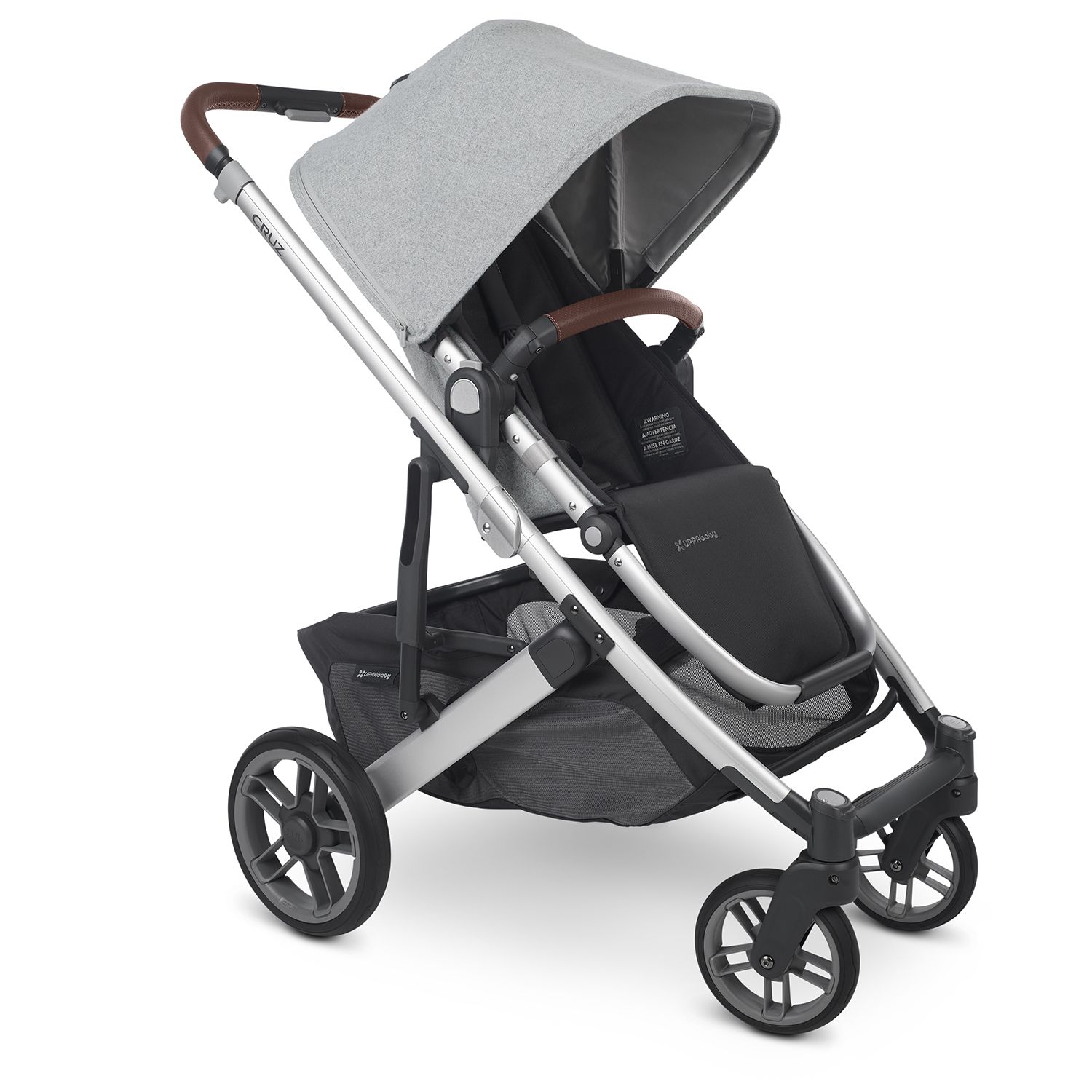 Коляска прогулочная UPPAbaby Cruz V2 Stella серебристый меланж - фото 6