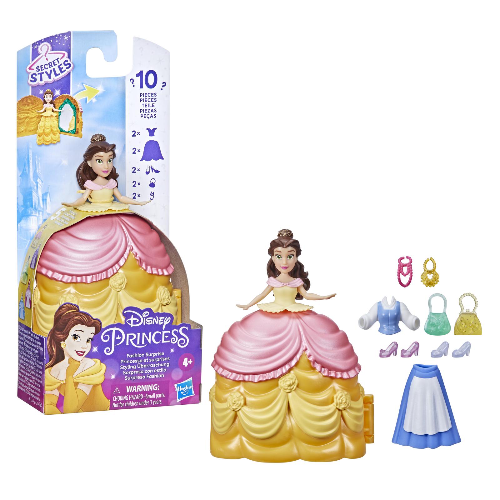 Набор игровой Disney Princess Hasbro Модный сюрприз Белль F15195L0 F03785L0 - фото 4