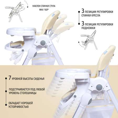 Стульчик для кормления Nuovita Fantasia Moca Мокко