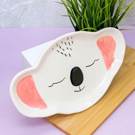 Тарелка керамическая iLikeGift Koala plate