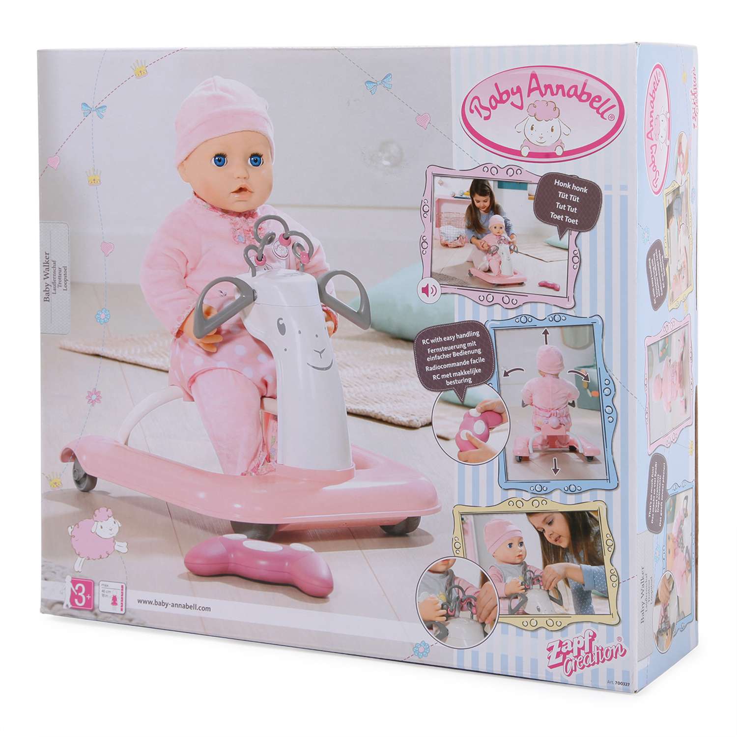 Ходунки для куклы Zapf Creation Baby Annabell ПУ 700-327 700-327 - фото 10
