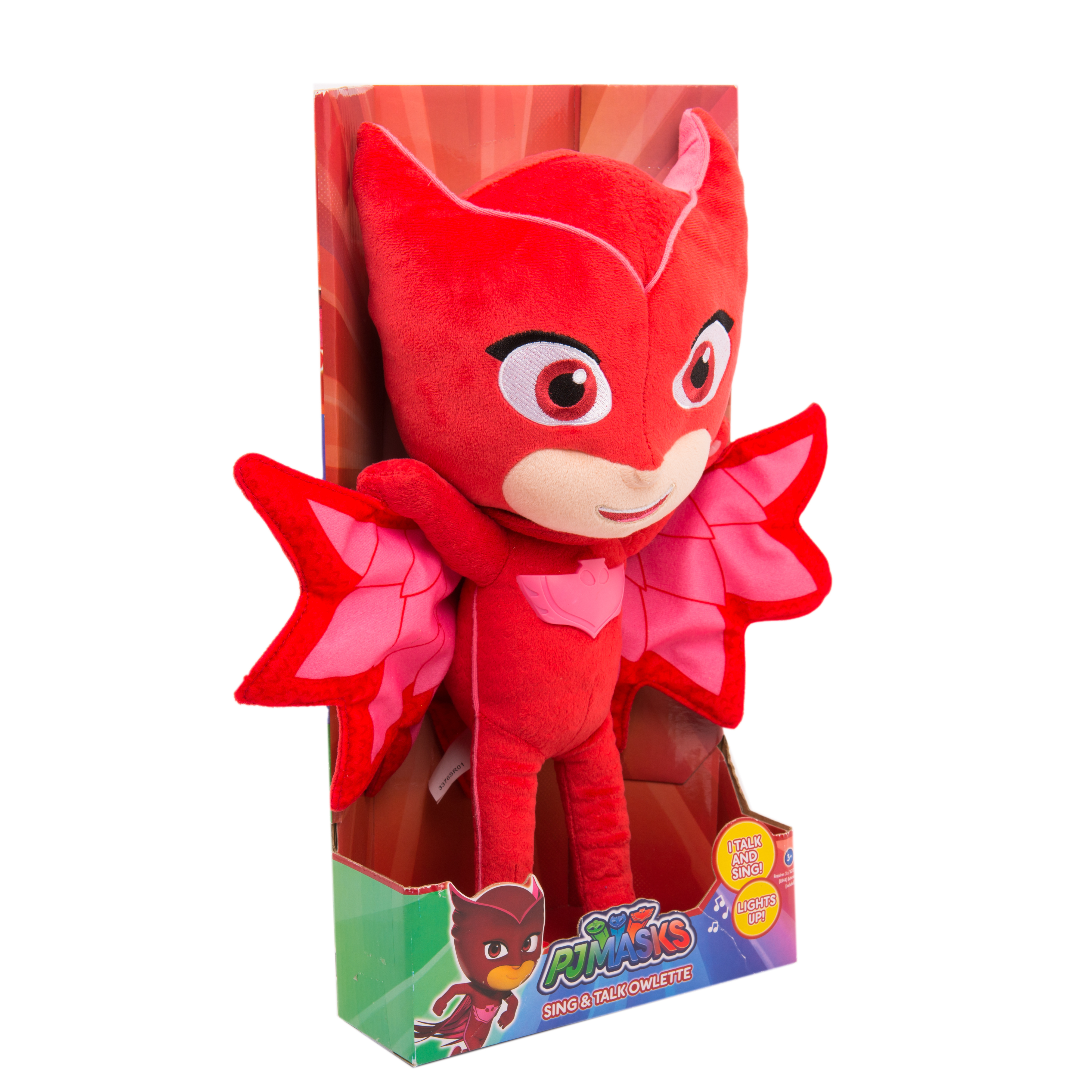 Мягкая игрушка PJ masks Алетт со звуком 38 см - фото 4