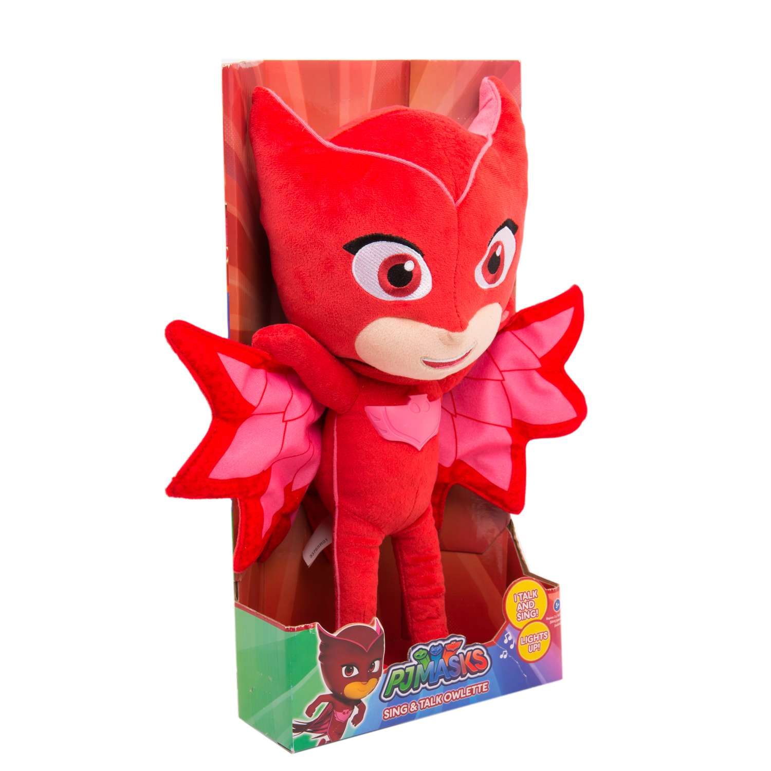 Мягкая игрушка PJ masks Алетт со звуком 38 см - фото 4