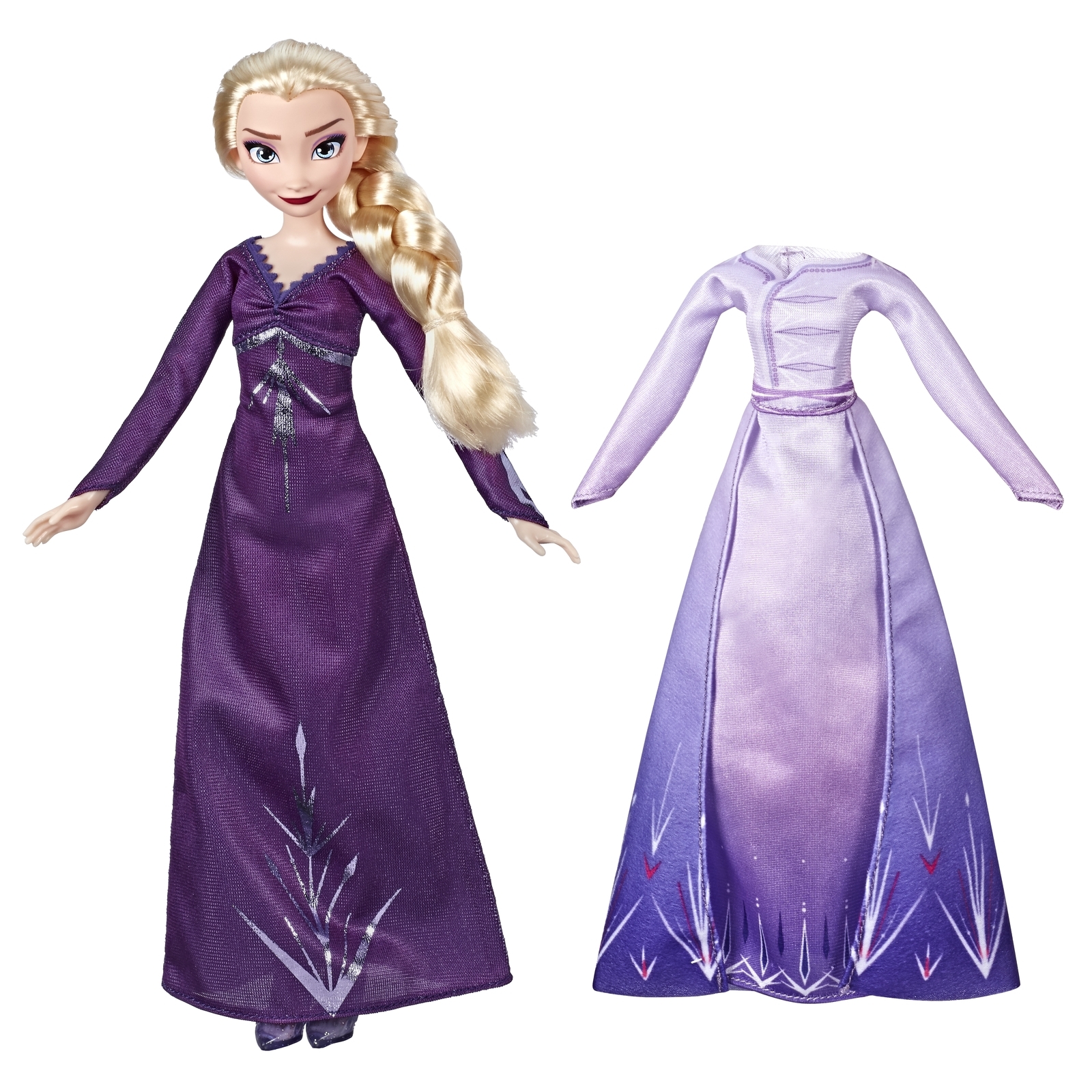 Кукла Disney Frozen Холодное Сердце 2 Эльза с дополнительным нарядом купить  по цене 1499 ₽ в интернет-магазине Детский мир