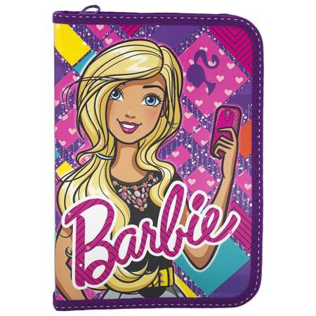 Пенал Полиграф Принт Barbie жесткий BREB-MT1-031PR