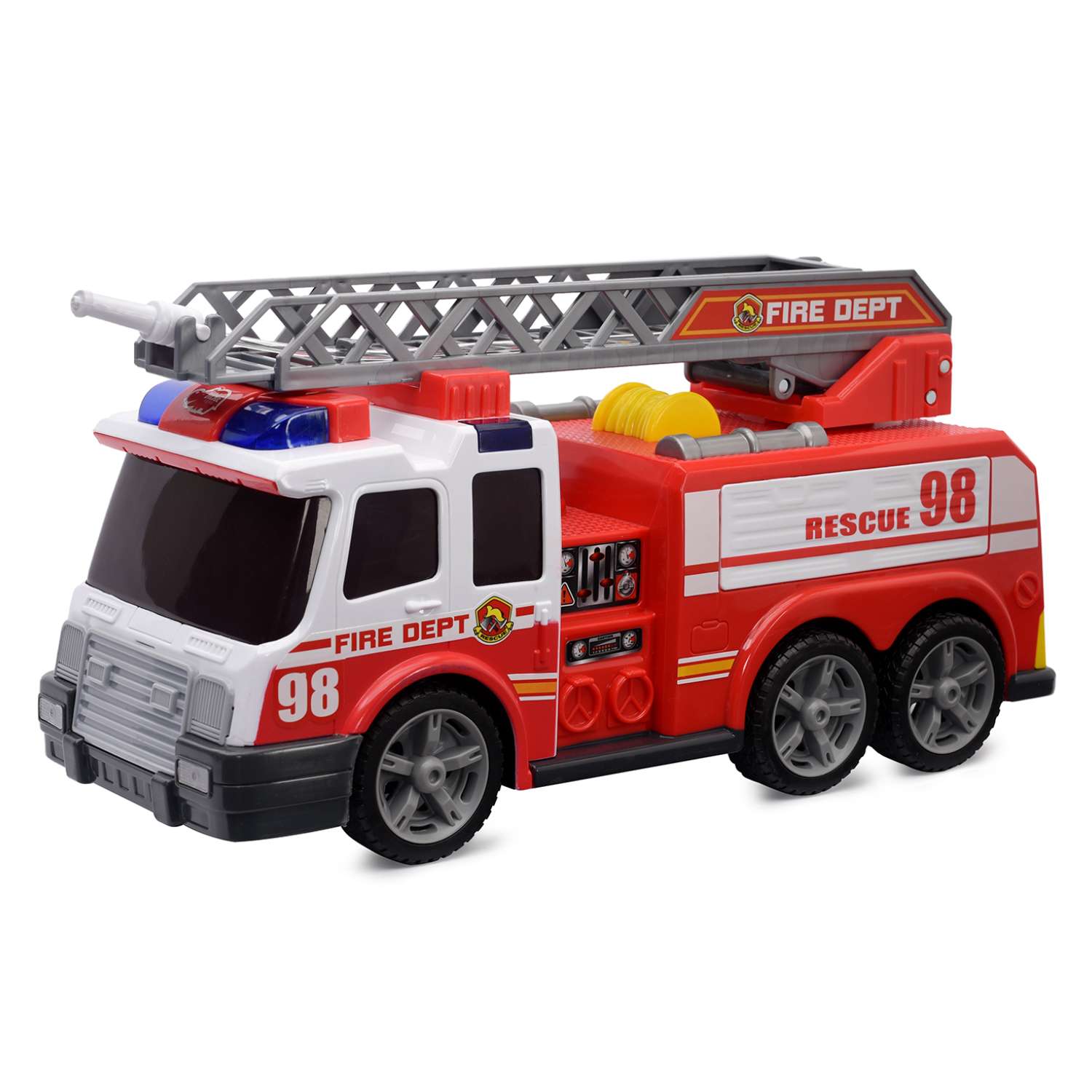 Пожарная машина Dickie с функциями 37 см 3308358 - фото 1