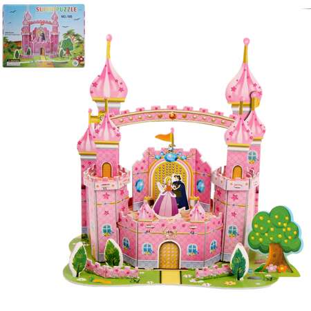 Сборная модель Sima-Land 3D Замок принцессы