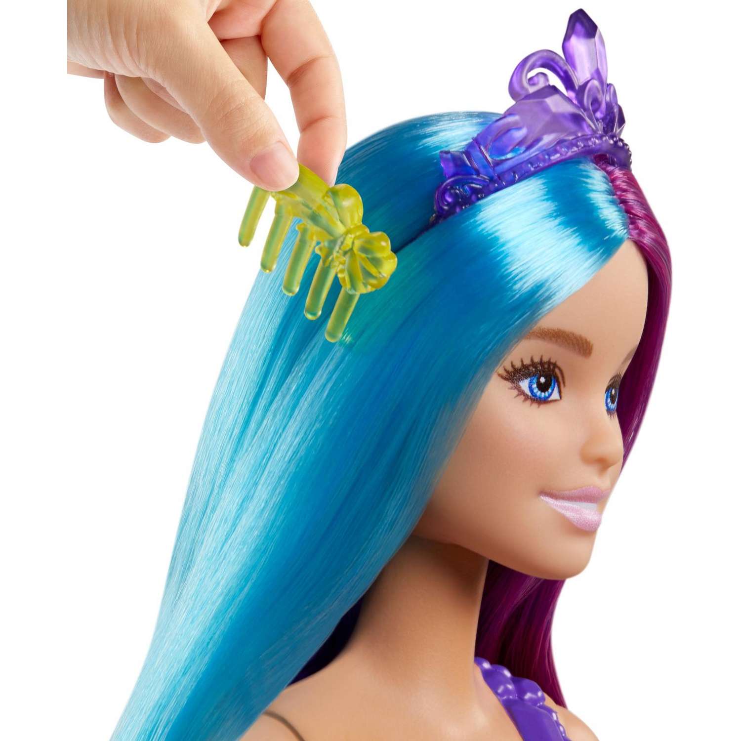 Кукла Barbie Дримтопия Русалка с длинными волосами GTF39 GTF39 - фото 11