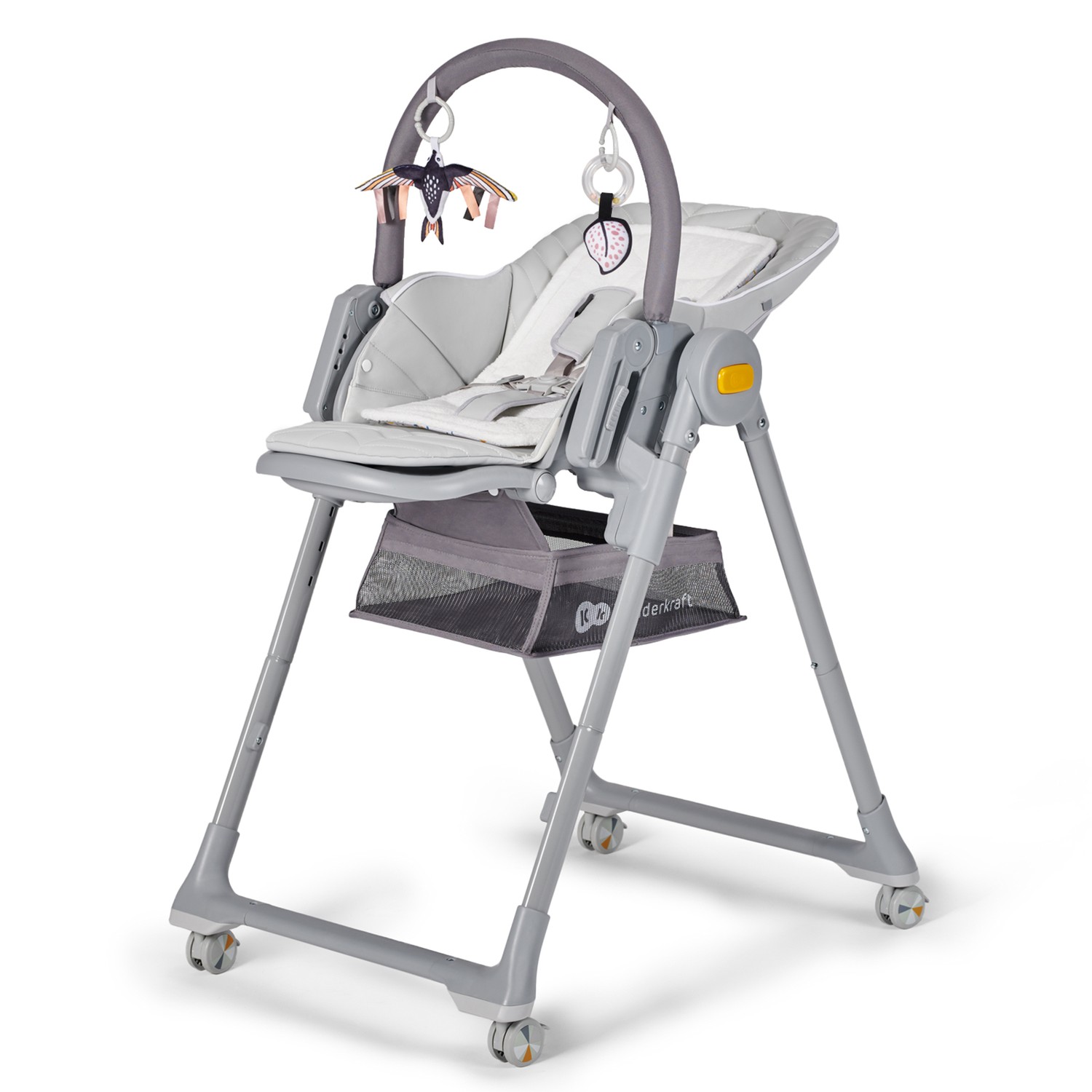 Стул для кормления Kinderkraft Lastree Grey - фото 1