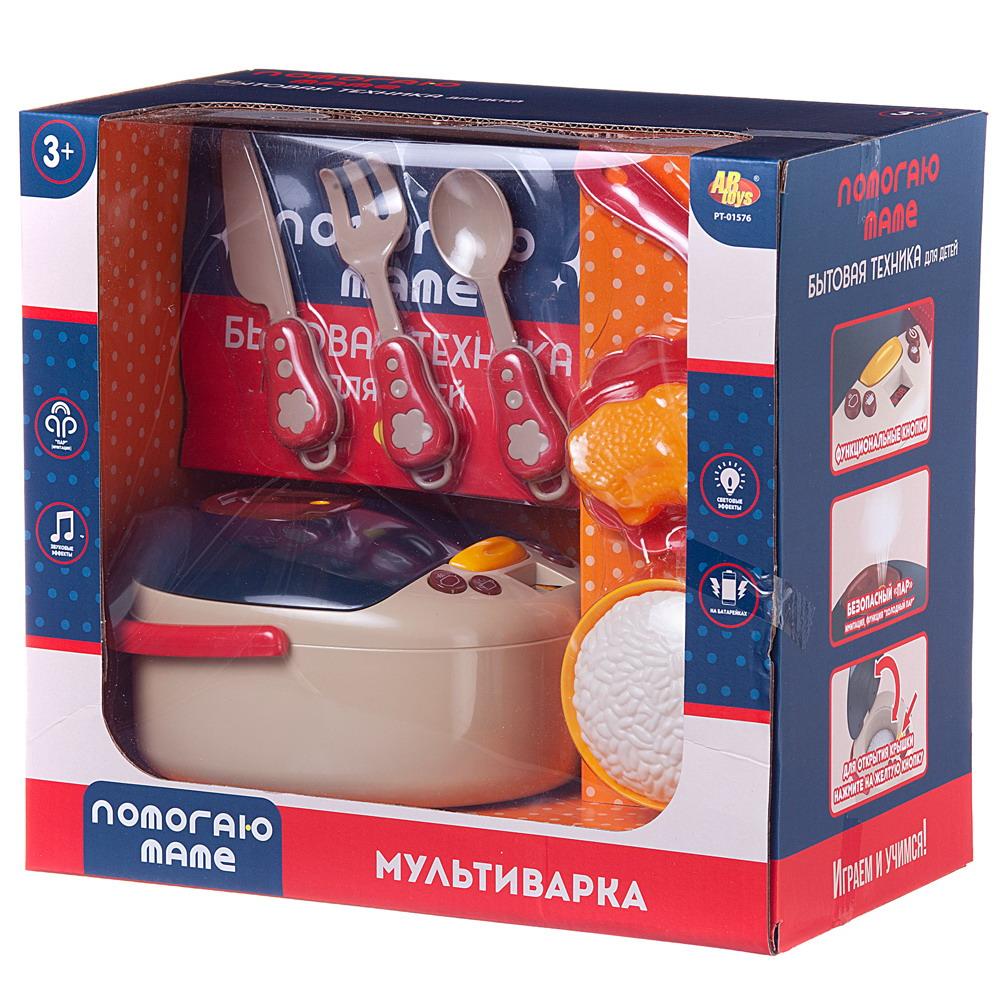 Игрушечная мультиварка ABTOYS с холодным паром и аксессуарами в наборе - фото 1