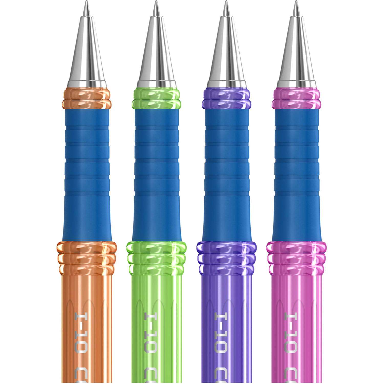 Ручка шариковая Berlingo I-10 Color Синяя 0.4мм в ассортименте CBp_40015 - фото 2