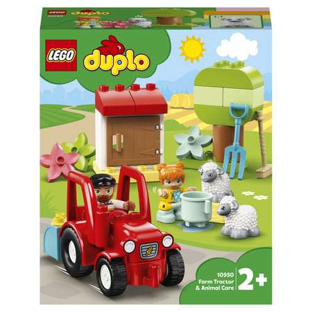 Конструктор LEGO DUPLO Town Фермерский трактор и животные 10950