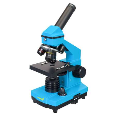 Микроскоп Levenhuk Rainbow 2L Plus Azure лазурь