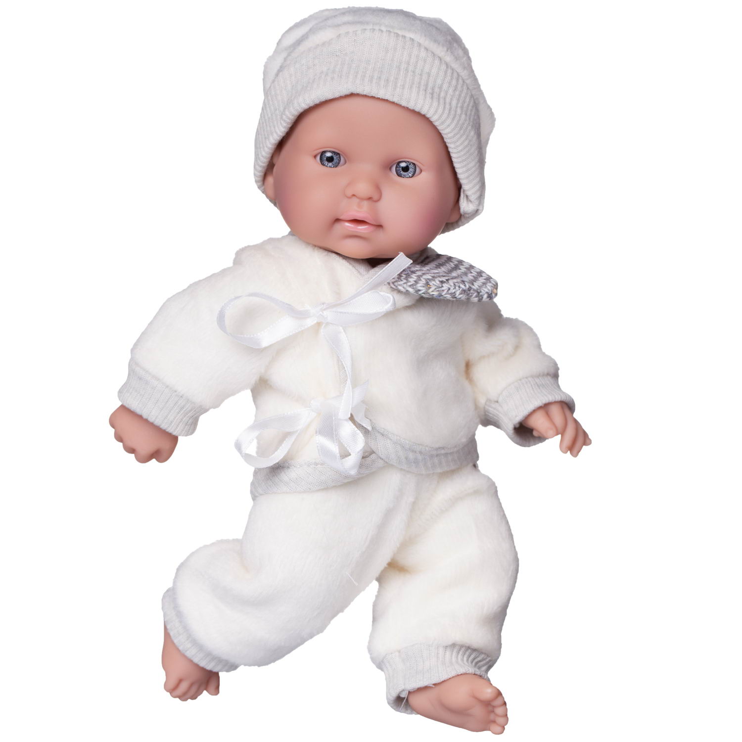 Кукла-пупс Junfa Pure Baby в вязаных вещичках 30 см WJ-22501 - фото 4