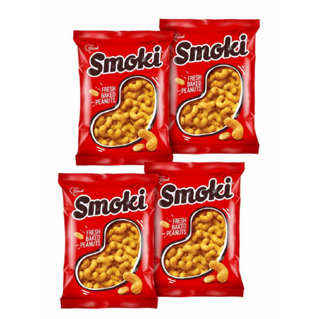 Снэки Smoki с арахисом 50 гр 4 упаковки