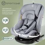 Детское автокресло SmartTravel Boss ISOFIX Light grey