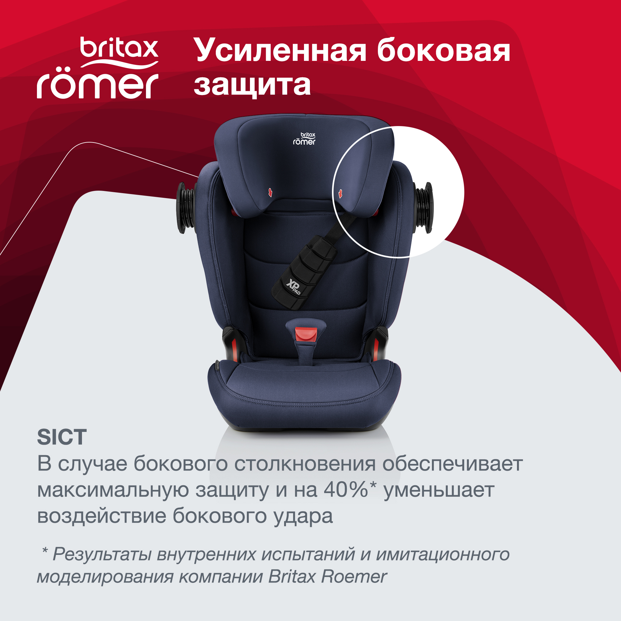 Автокресло Britax Roemer KIDFIX III S Moonlight Blue Trendline - фото 5