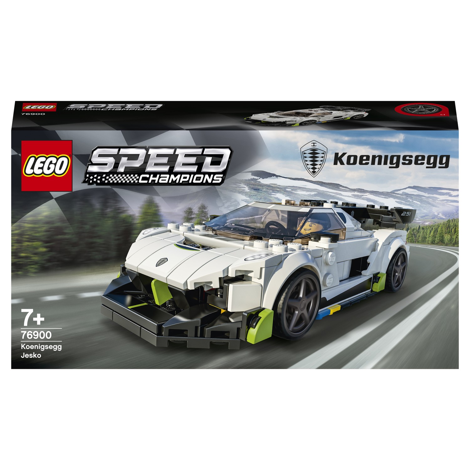 Конструктор LEGO Speed Champions Koenigsegg Jesko 76900 купить по цене 1699  ₽ в интернет-магазине Детский мир