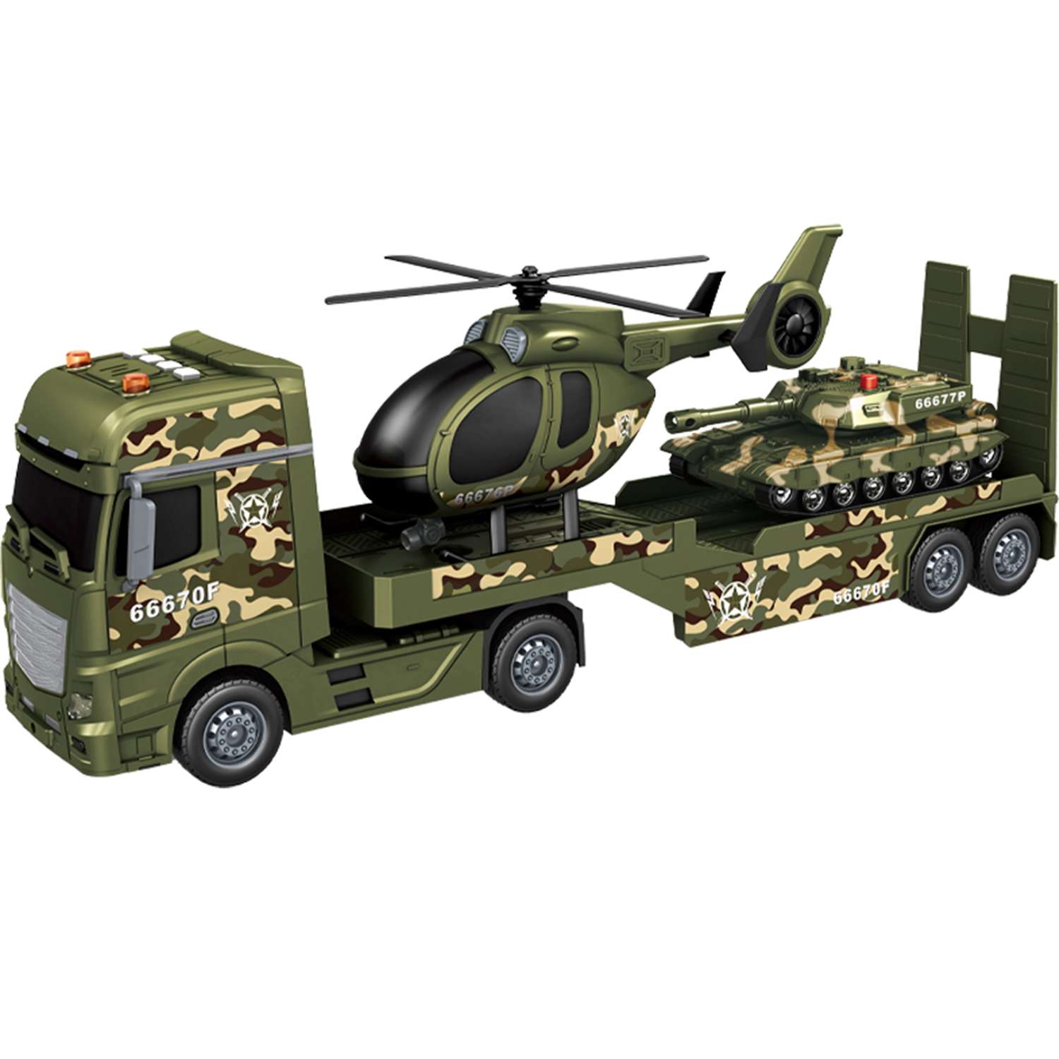 Игровой набор Givito Военный транспортер G235-479 - фото 1