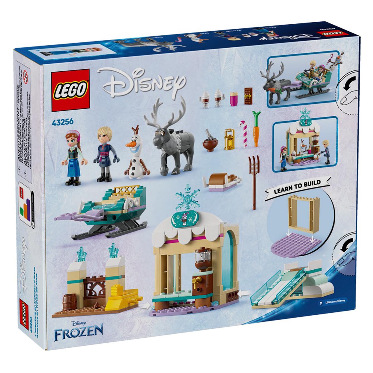 Конструктор детский LEGO Disney Frozen Приключения Анны на санях - фото 3