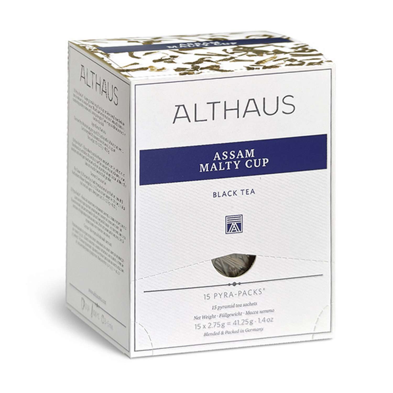 Чай ALTHAUS Pyra Pack Assam Malty Cup 15 x 2.75g - фото 1