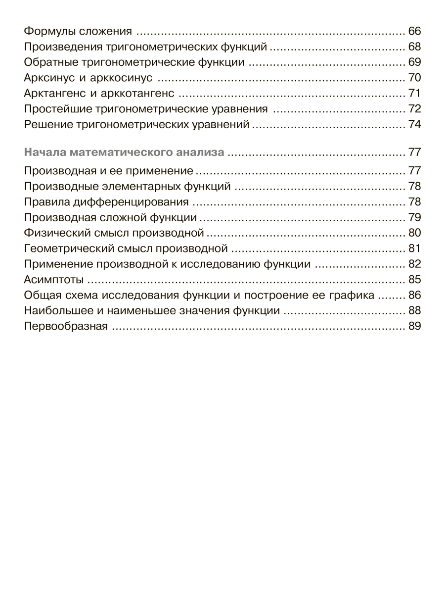 Книга ИД Литера Алгебра и начала анализа в таблицах и схемах 8-11 классы - фото 9