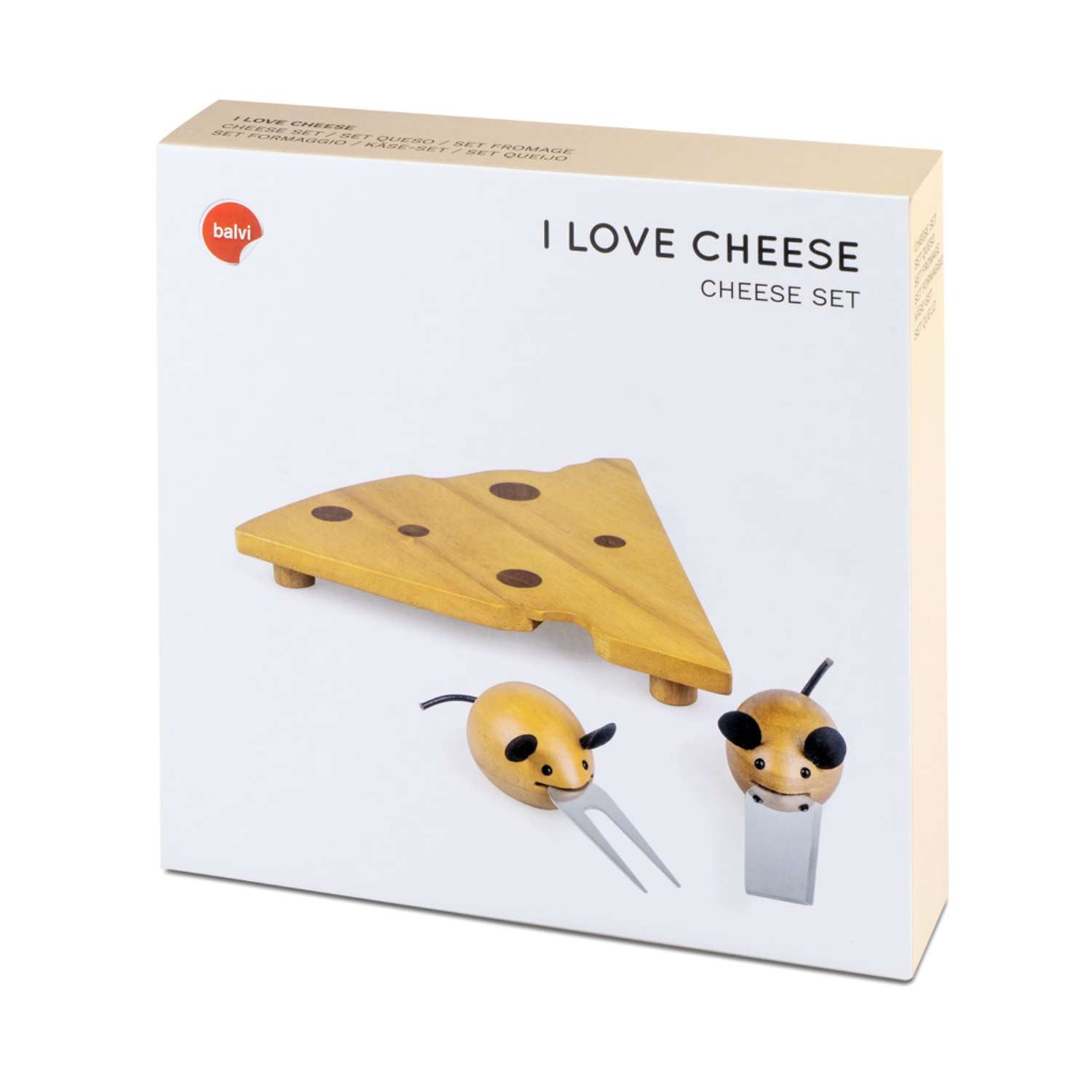 Набор приборов для сыра Balvi I Love Cheese - фото 5