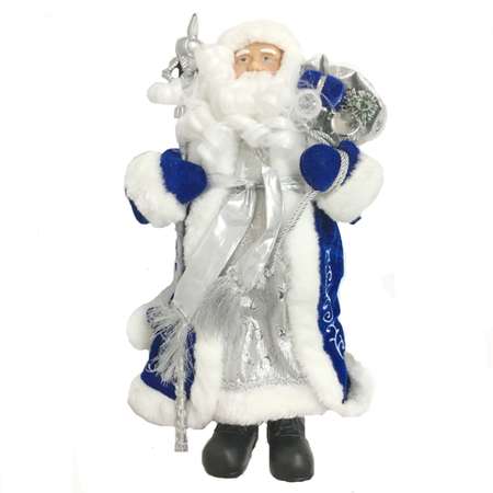 Дед Мороз Magic Time в синем костюме 41см