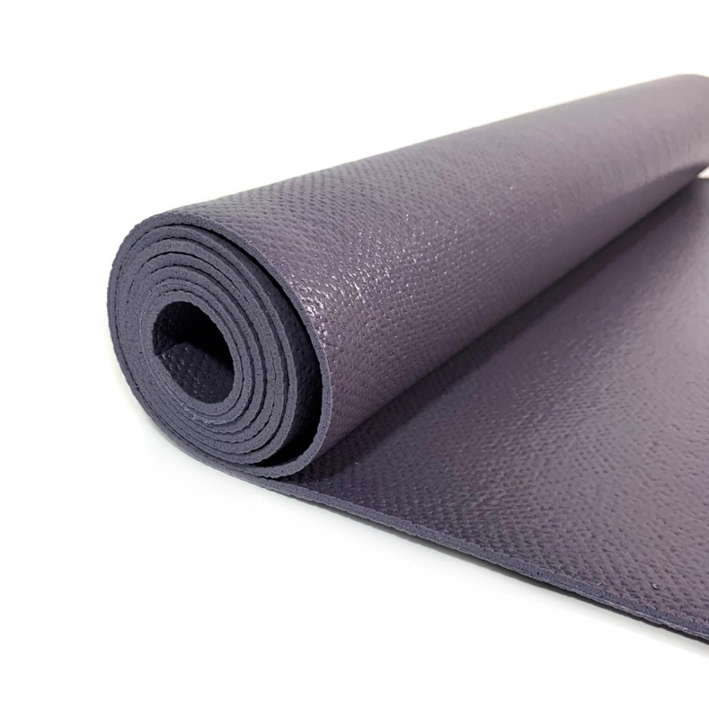 Коврик для спорта и фитнеса Ramayoga Puna Pro сиреневый размер 185x60x0.45 см - фото 4