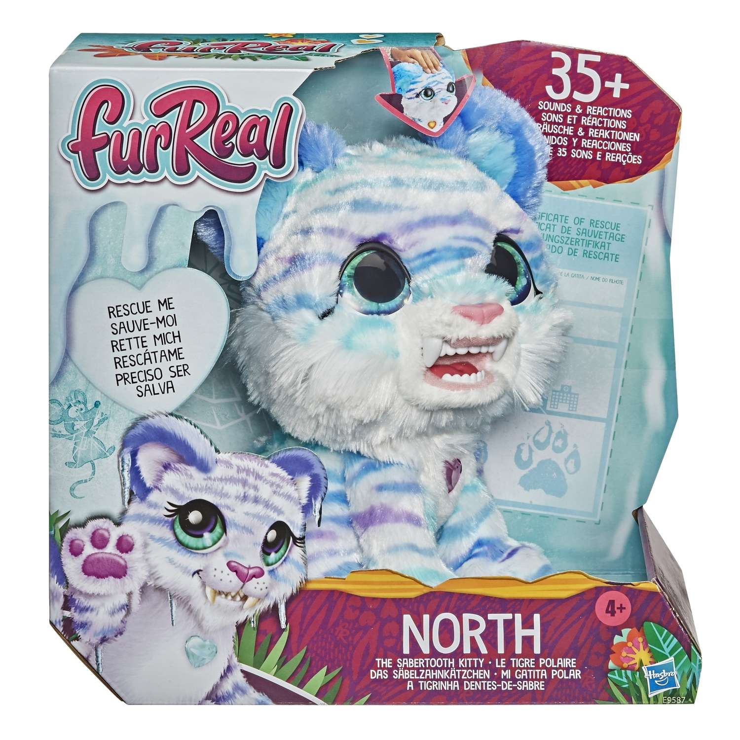 Игрушка FurReal Friends Саблезубый тигренок E95875L0 - фото 2