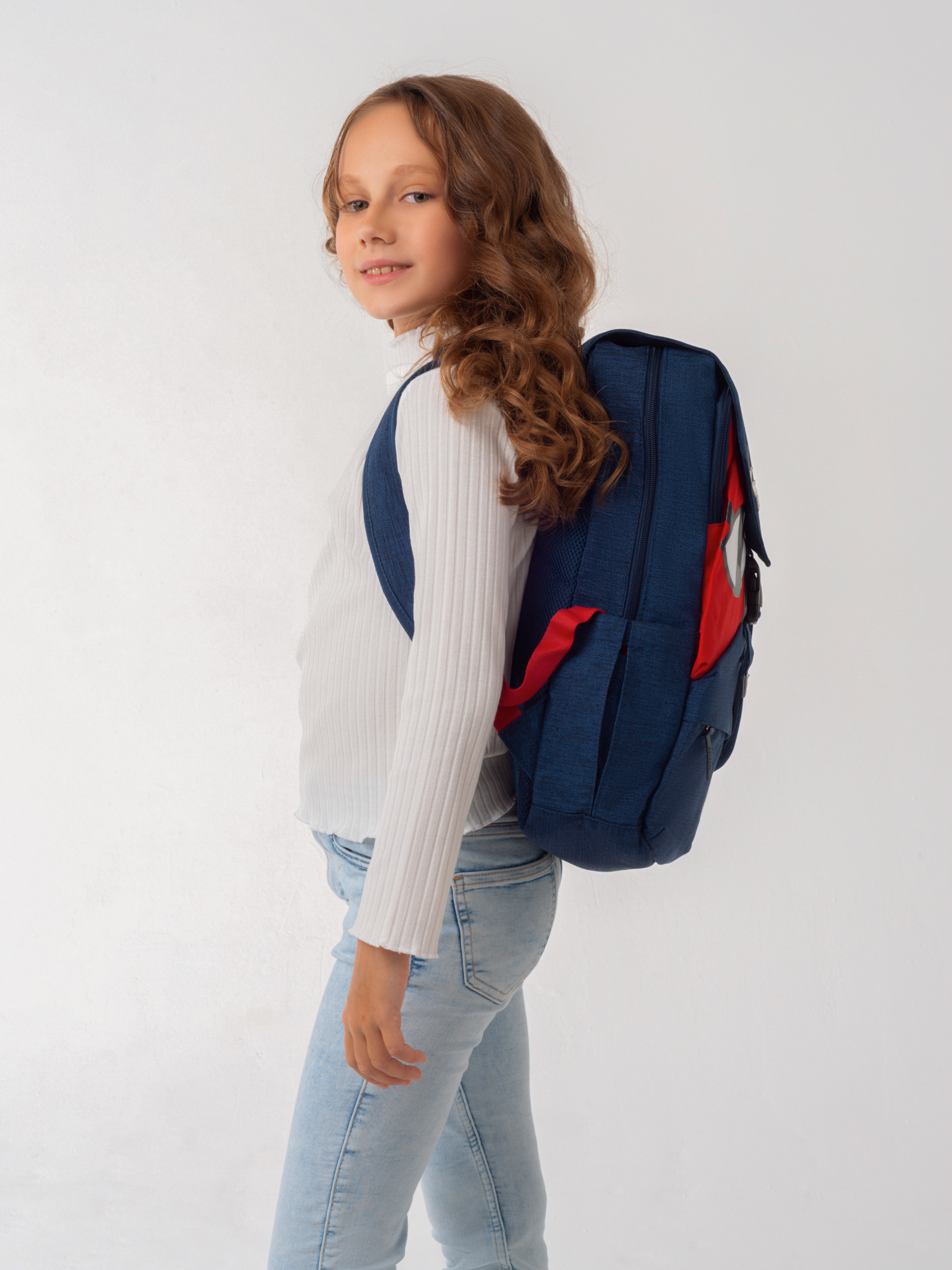 рюкзак школьный Journey 9953-2 синий - фото 10