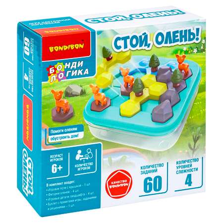 Игра логическая Bondibon Стой олень ВВ5835