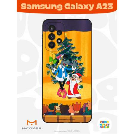 Силиконовый чехол Mcover для смартфона Samsung A23 Союзмультфильм Давай-ка плясать выходи