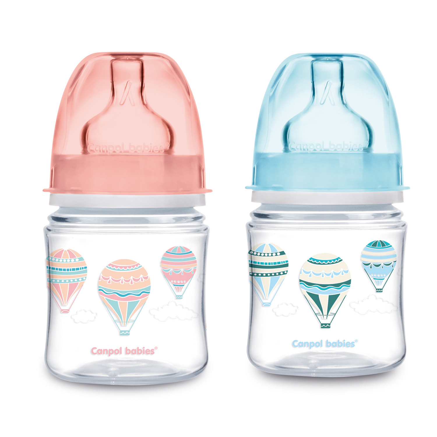 Бутылочка Canpol Babies EasyStart с широким горлышком антиколиковая 120мл с 0месяцев Голубой - фото 4