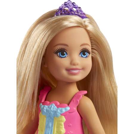 Кукла Barbie Челси фея русалка FJD00