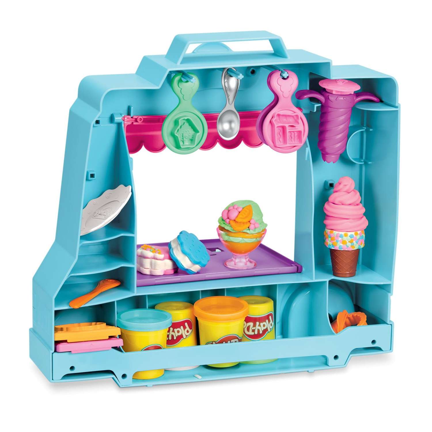 Набор игровой Play-Doh Грузовичок с мороженым F13905L0 - фото 4