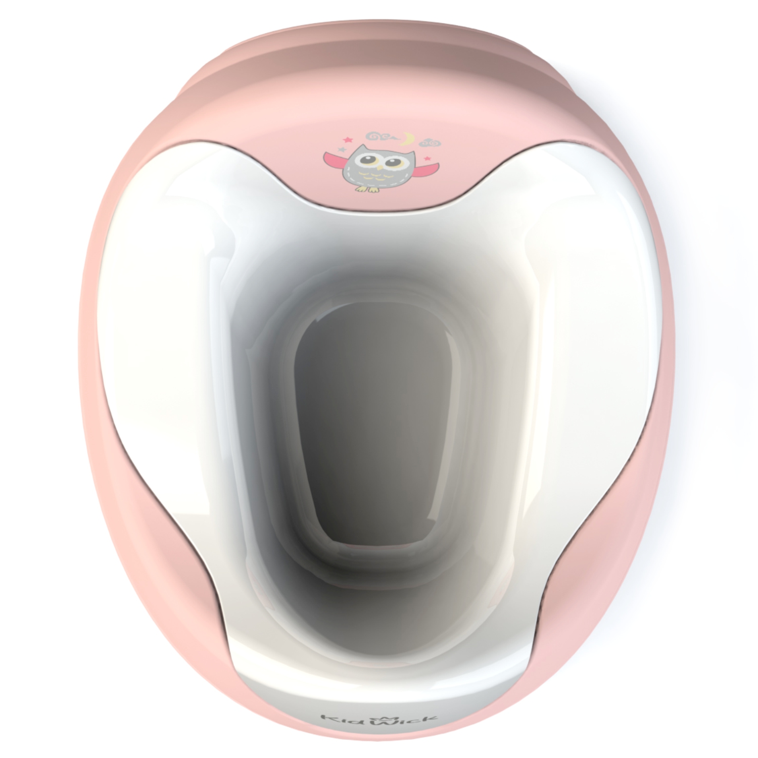 Горшок туалетный KidWick Трио Розовый-Белый - фото 4