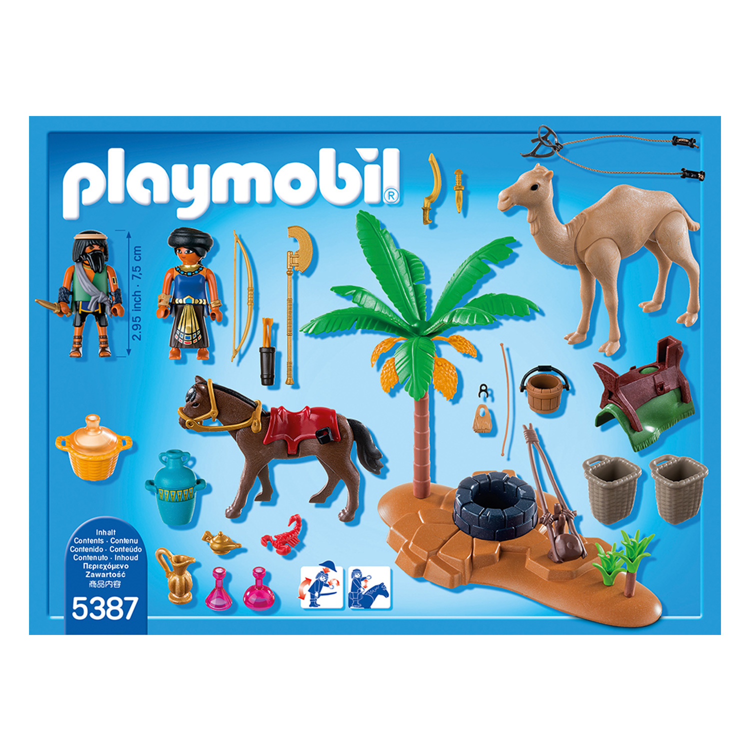 Конструктор Playmobil Лагерь Расхитителей гробниц - фото 5